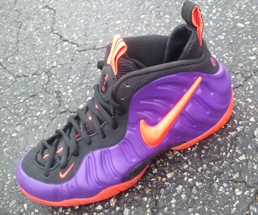Nike Air Foamposite Pro Phoenix Suns Customs 02