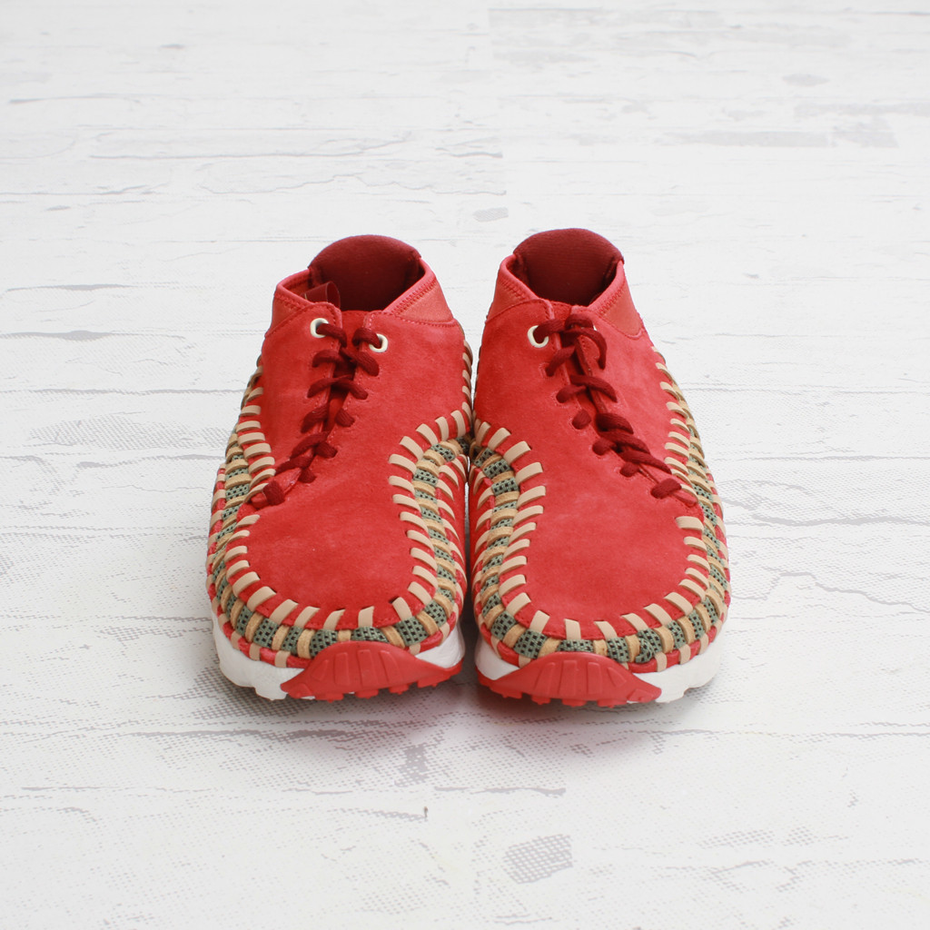Nike Air Footscape Woven Chukka Knit Red Reef Available 3