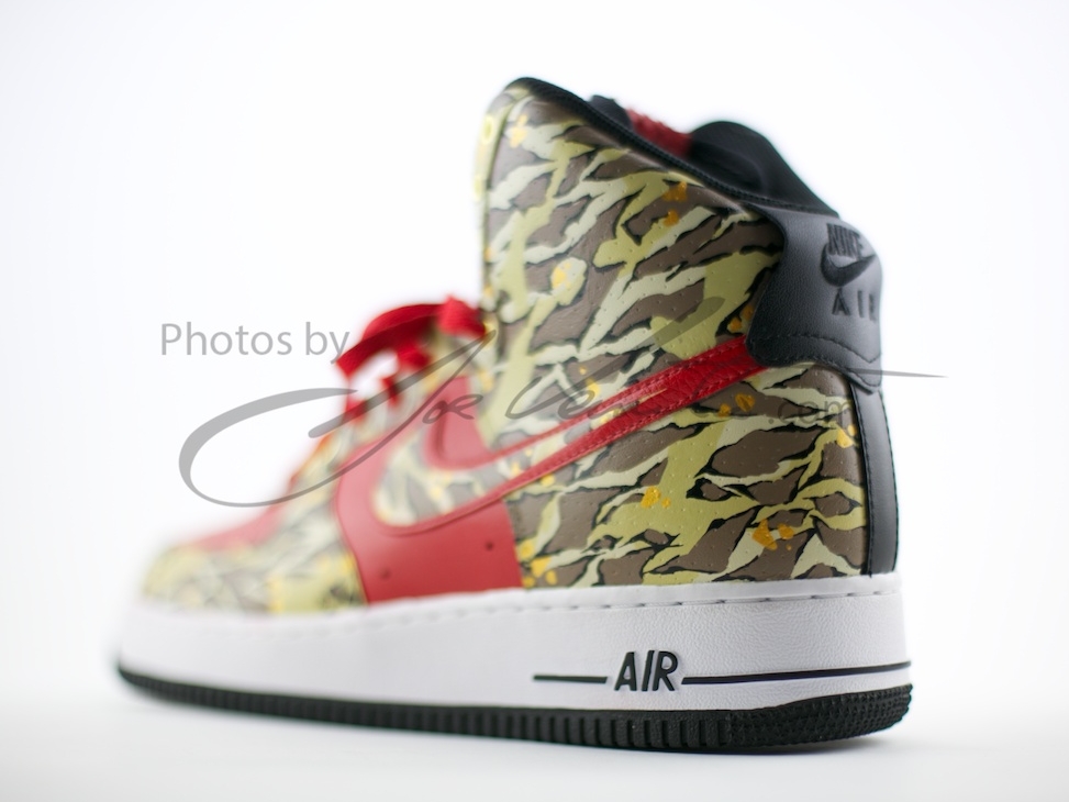 Nike Air Force 1 High Multi Camo Customs 08