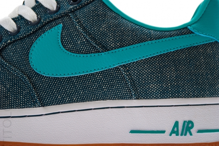 Nike Air Force 1 Low Canvas Squadron Blue Sport Turquoise 5