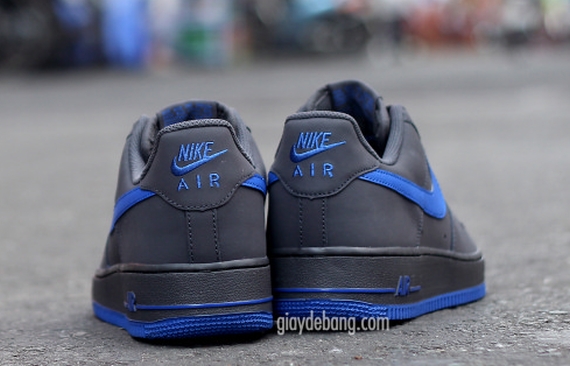 Nike Air Force 1 Low Dark Grey Royal Blue 06