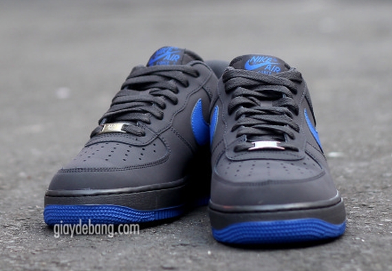 Nike Air Force 1 Low Dark Grey Royal Blue 07