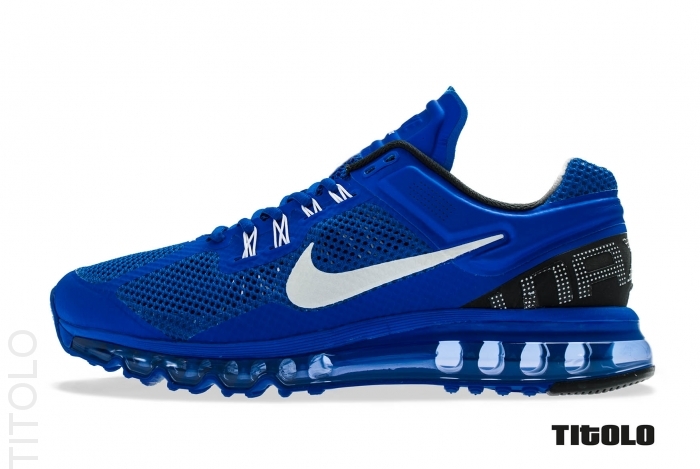Nike Air Max 2013 Hyper Blue White Black 1