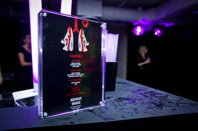 Nike Air Max Anniversary Cocktail Menu 1