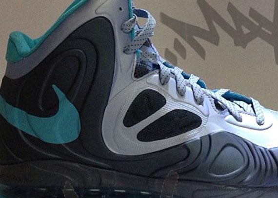 Nike Air Max Hyperposite - Grey - Silver -Teal