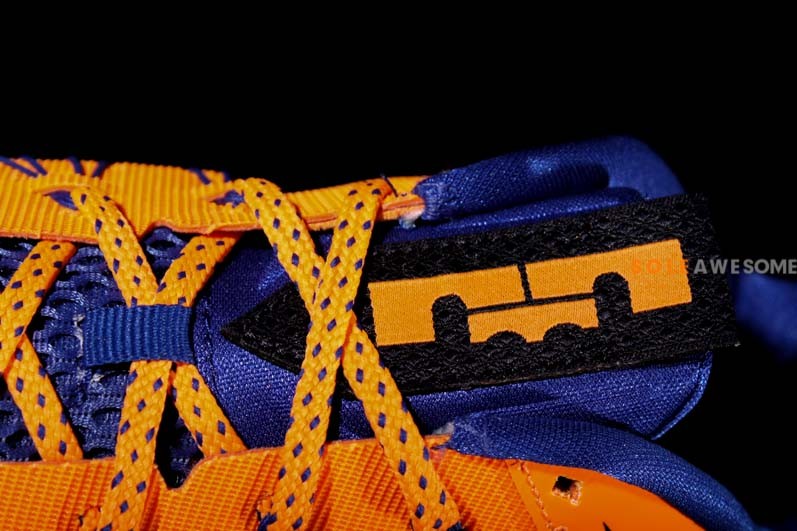 Nike Air Max Lebron X Low Orange Blue 8