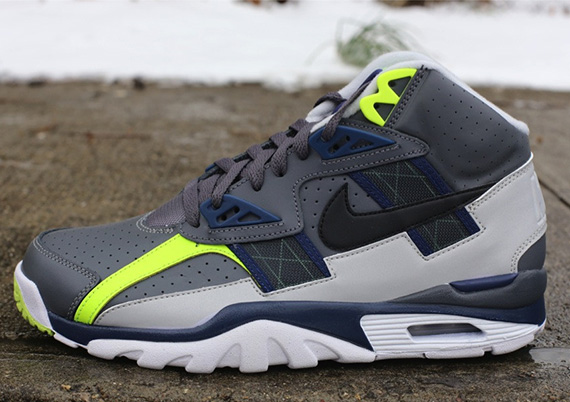 Nike Air Trainer Sc High Grey Navy Black Volt 3