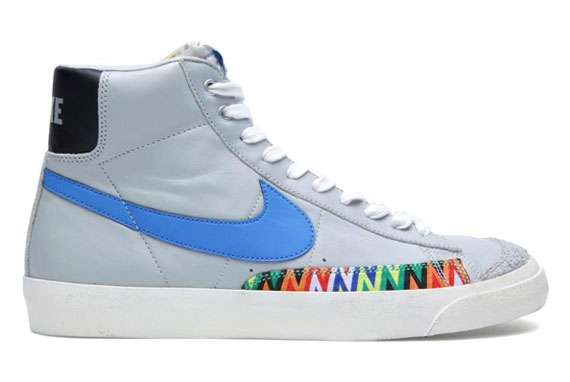 Nike Blazer Mid 77 Premium Vntg Strata Grey Photo Blue 2