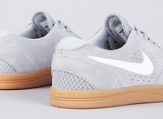 Nike Eric Koston 2 - Wolf Grey - White - Gum Medium Brown