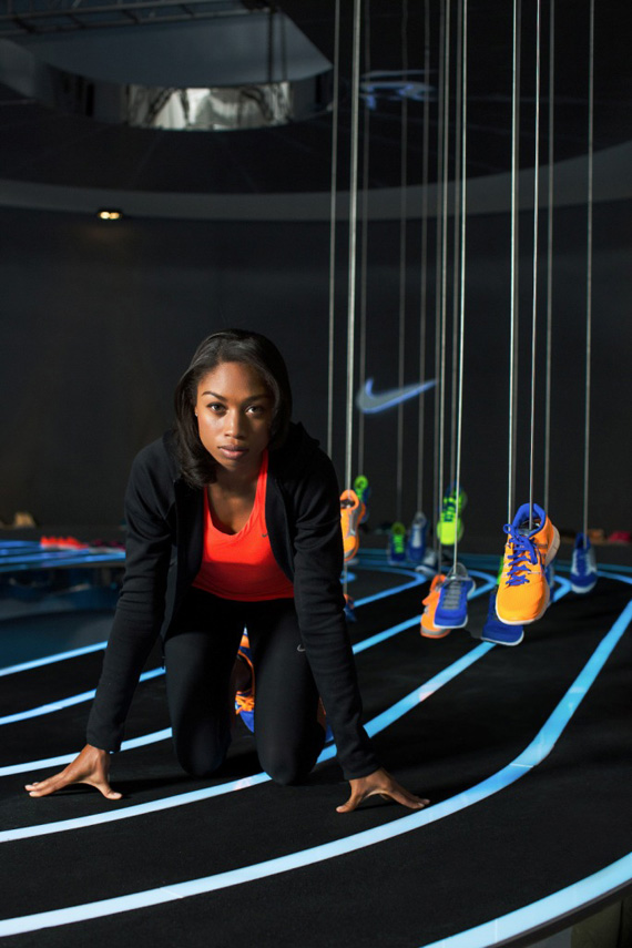 Nike Free 2013 Greater China Media Summit Allyson Felix