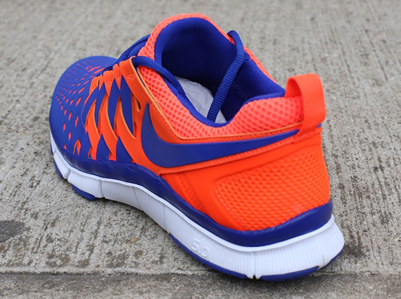 Nike Free Trainer 5.0 Nrg Total Crimson Hyper Blue White 1