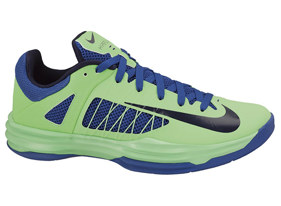 Nike Hyperdunk 2012 Low Poison Green Hyper Blue 2