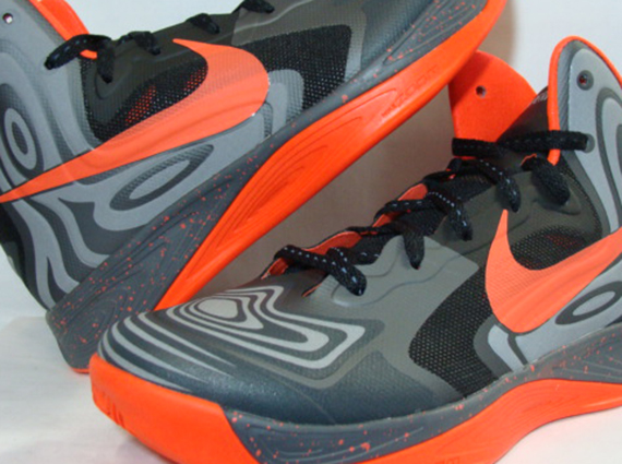 Nike Hyperfuse Black Grey Orange