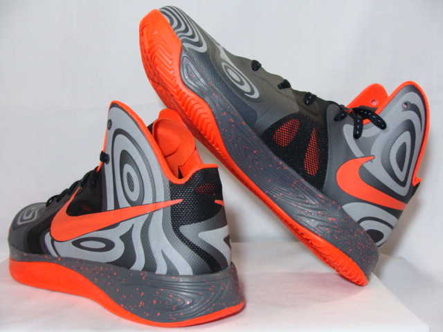 Nike Hyperfuse Grey Black Orange 2