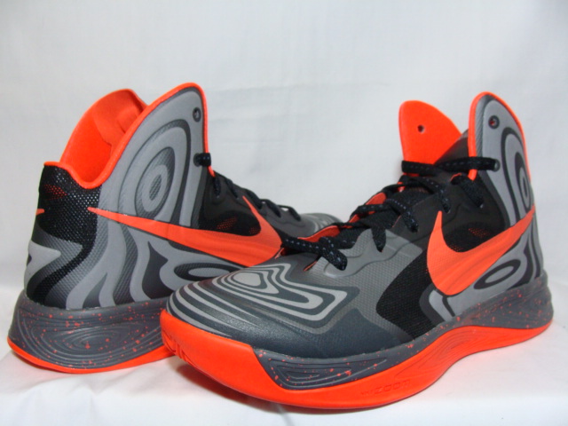 Nike Hyperfuse Grey Black Orange 3