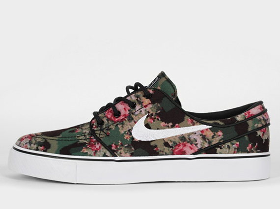 Nike Janoski Floral Digi Camo 2