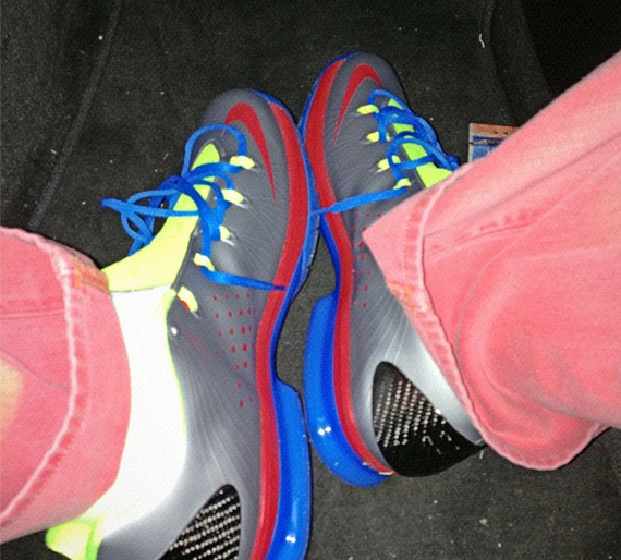 Nike Kd V Elite Silver Blue Red Volt 2