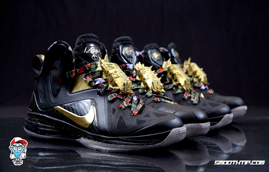 Nike Lebron 9 Elite Watch The Throne Customs 5