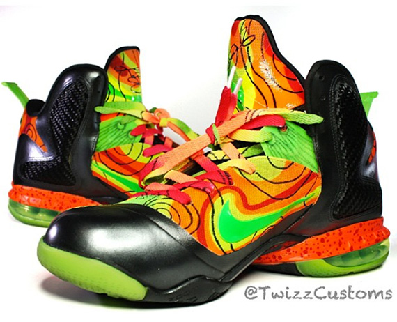 Nike Lebron 9 Weatherman Customs 1