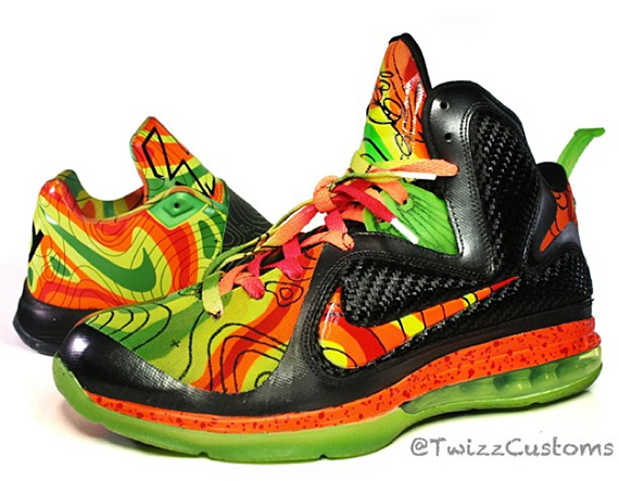 Nike Lebron 9 Weatherman Customs 2