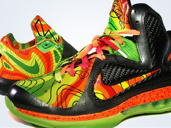 Nike Lebron 9 Weatherman Customs