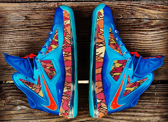 Nike LeBron X “China” Customs by Gourmet Kickz