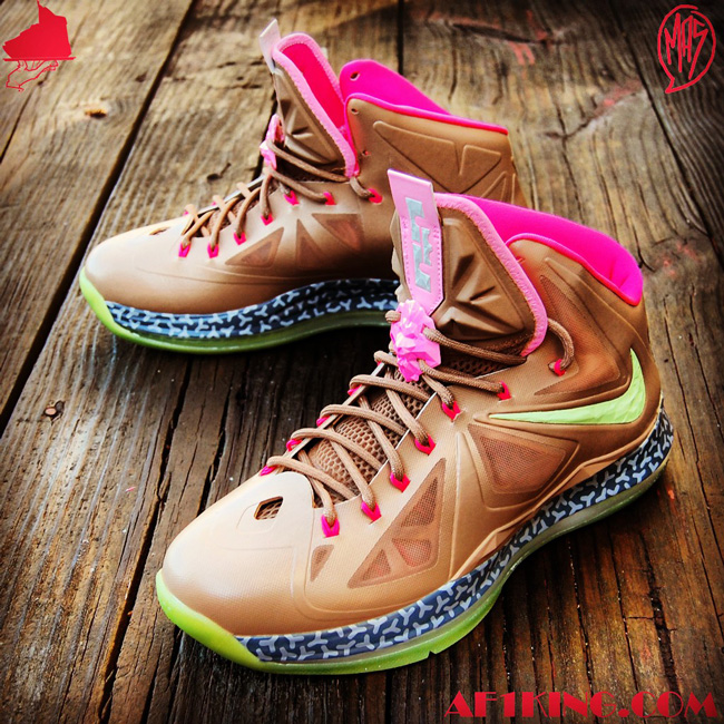Nike Lebron X Homme Project Net Yeezy Customs 04