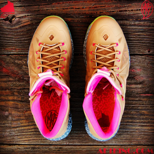Nike Lebron X Homme Project Net Yeezy Customs 06