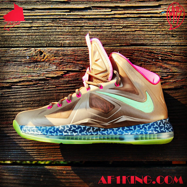 Nike Lebron X Homme Project Net Yeezy Customs 09