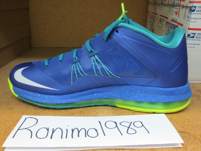 Nike Lebron X Low Treasure Blue Volt 02