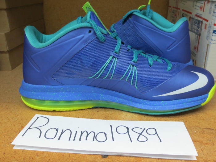 Nike Lebron X Low Treasure Blue Volt 03