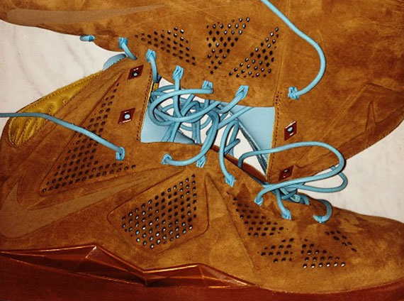 Nike LeBron X “Suede”