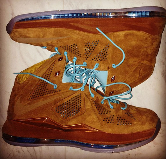 Nike Lebron X Suede 2