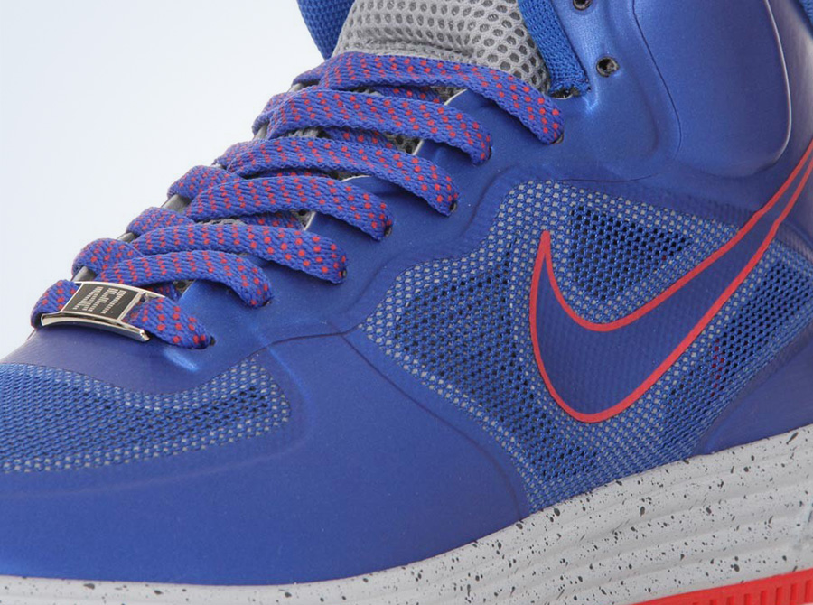 Nike Lunar Force 1 Mid - Game Royal - Wolf Grey - Siren Red