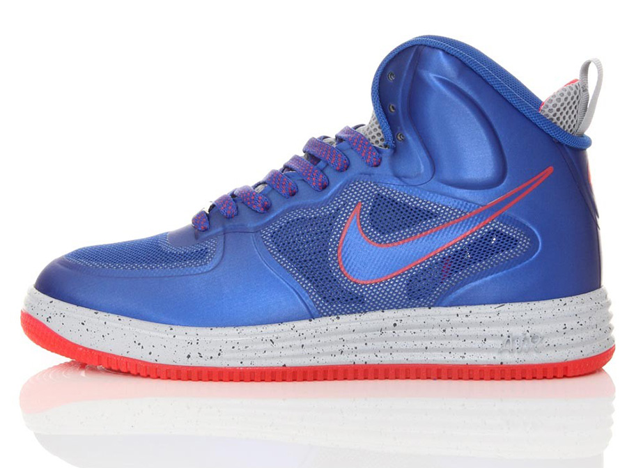 Nike Lunar Force 1 Mid Grey Royal Red 1