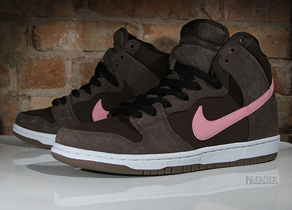 Nike SB Dunk High – Smoke – Baroque Brown – Ion Pink