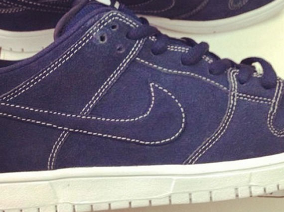 Nike SB Dunk Low - Navy - White Stitching