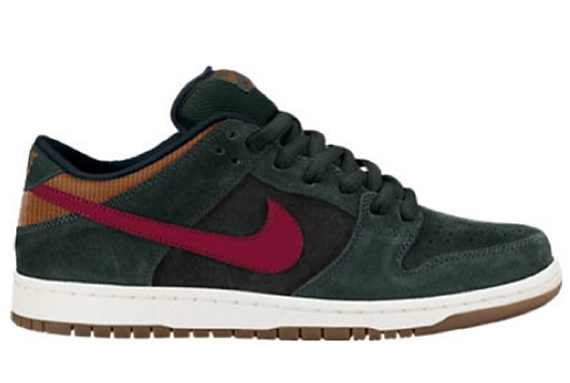 Nike Sb Dunk Low Green Red Tan 1