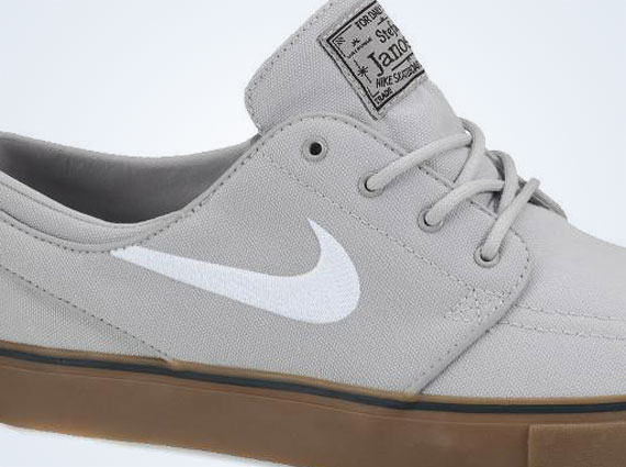 Nike Janoski – Wolf Grey – Gum Medium Brown – White