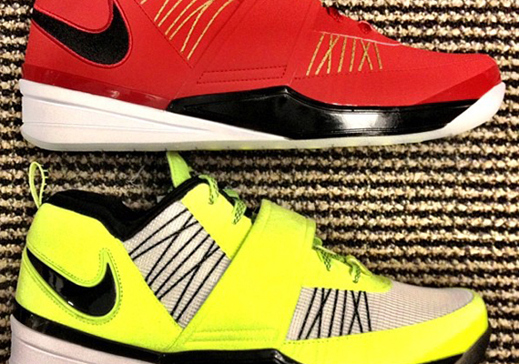 Nike Zoom Revis – Red & Volt Samples