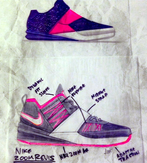 Nike Zoom Revis Sketch