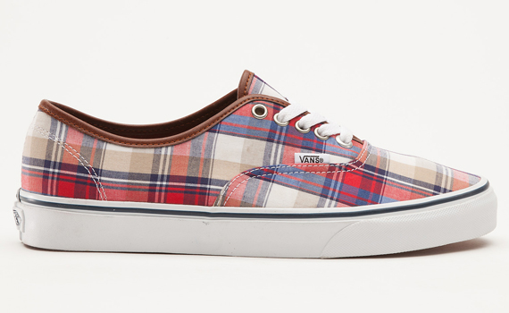 Plaid Vans Era 1