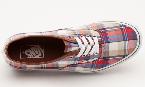 Plaid Vans Era 2