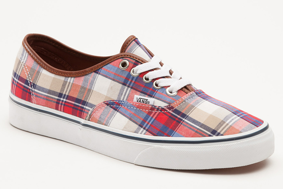 Plaid Vans Era 3