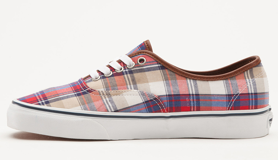 Plaid Vans Era 4