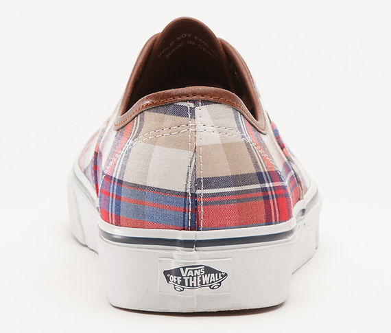 Plaid Vans Era 5