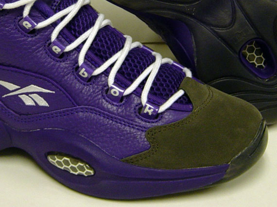 Purple Reebok Question Mid 3