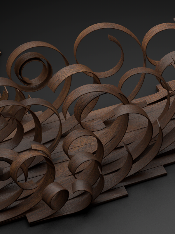 Txaber Nike Just Type It Wooden Slats Typography 4