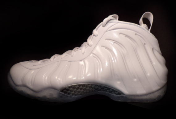 White Foamposite Release 4