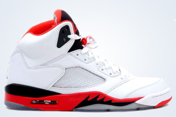 Air Jordan V "Fire Red" - Release Date